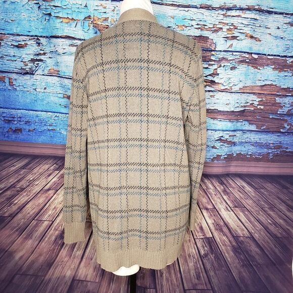 Natural Reflections open front cardigan Large - Picture 6 of 8